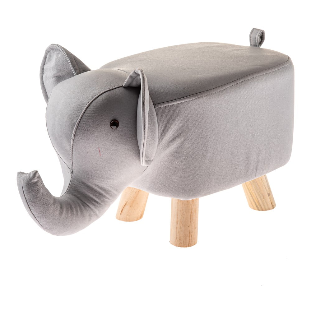 Svijetlo siva dječja stolica Elephant – Dakls