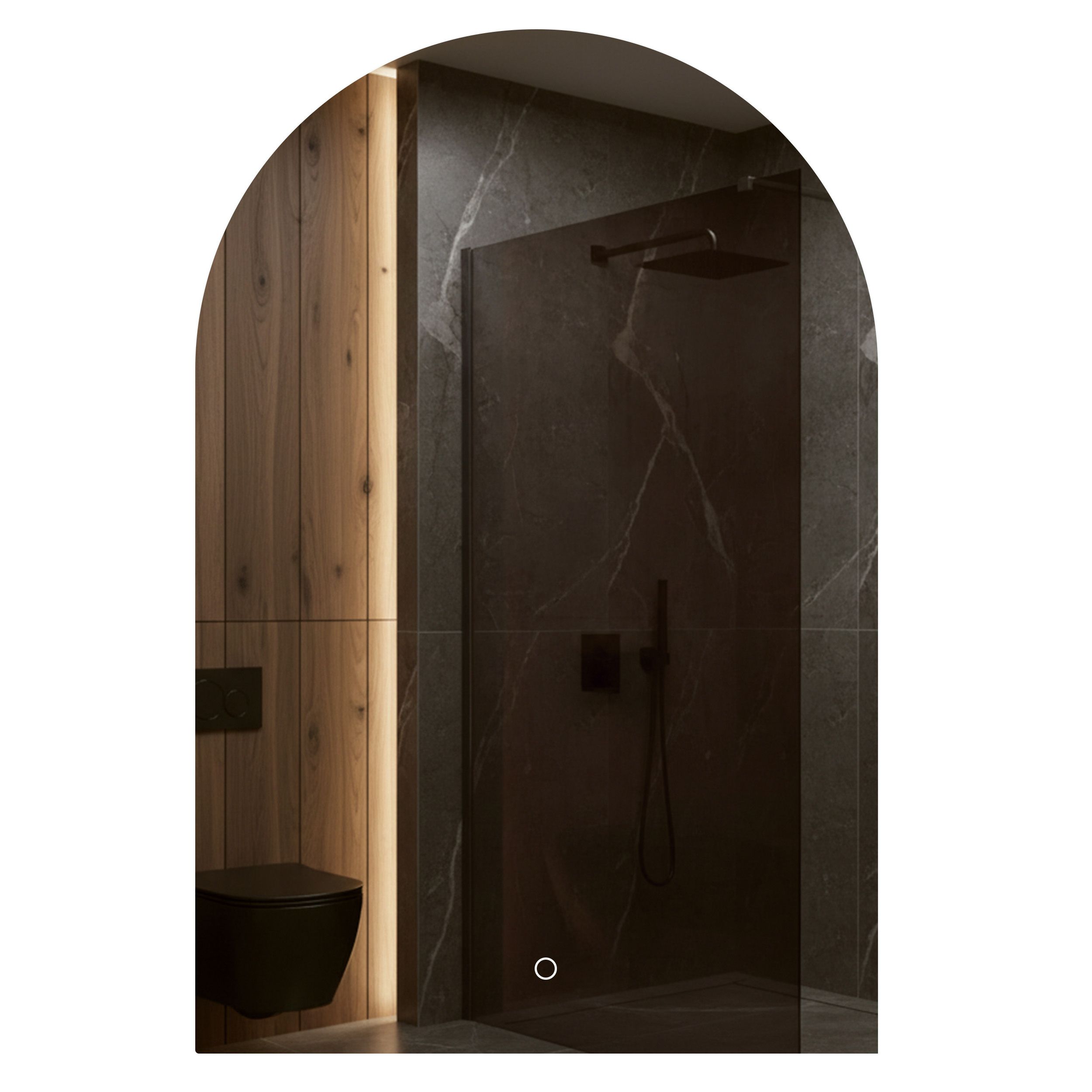 Ogledalo LED 90x60cm TOP-1