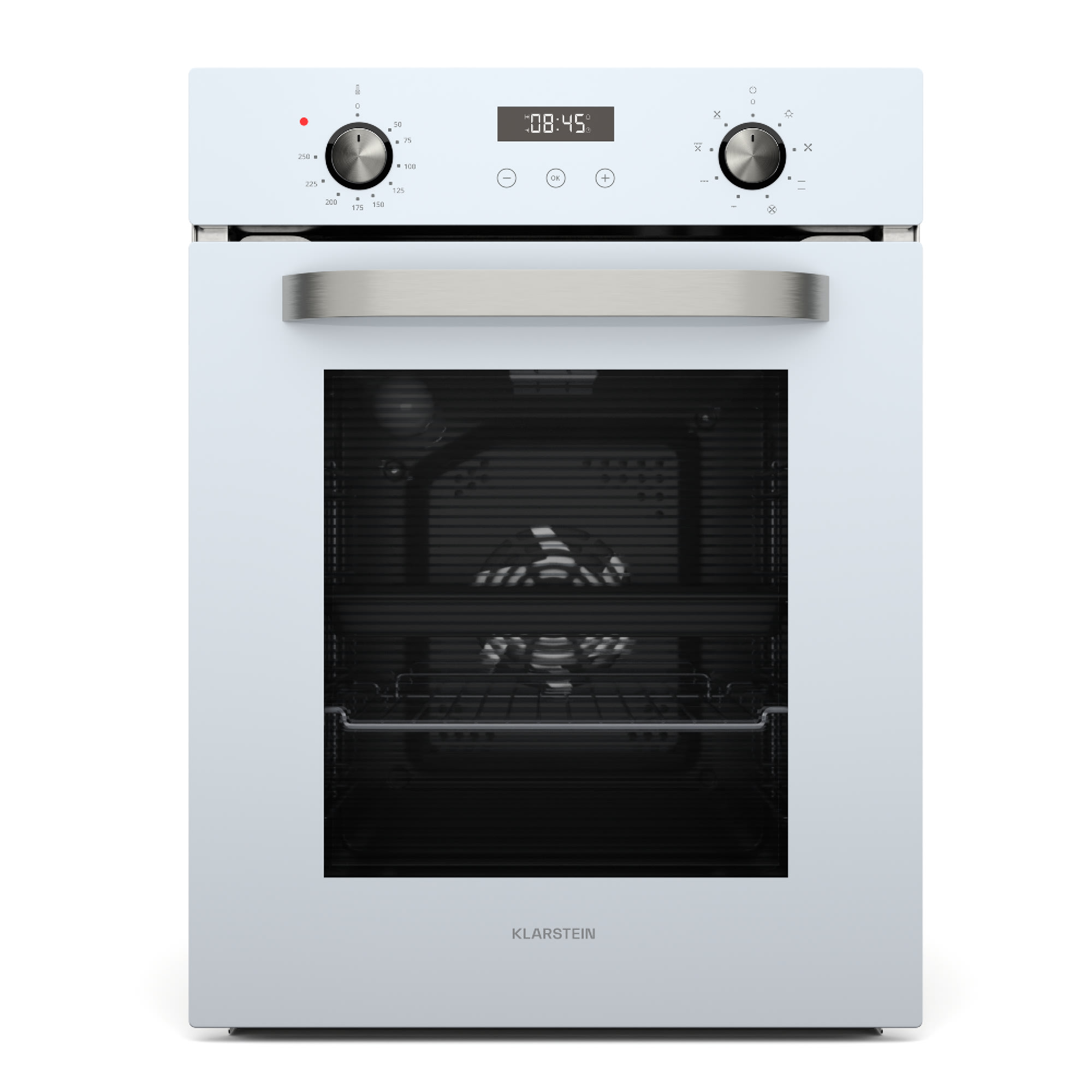 Klarstein SmartSlim pećnica, Tanak dizajn, 9 funkcija, zapremnina 49 L, jednostavno čišćenje, EEK A