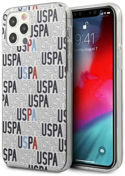 Maska US Polo USHCP12LPCUSPA6 iPhone 12 Pro Max 6,7" white Logo Mania Collection (USHCP12LPCUSPA6)