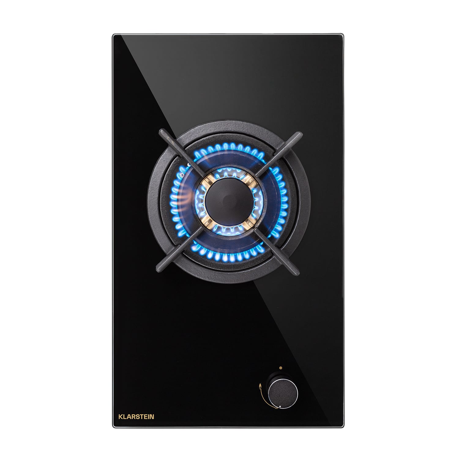 Klarstein Goldflame, plinska ploča, 1 plamenik za wok, staklokeramika