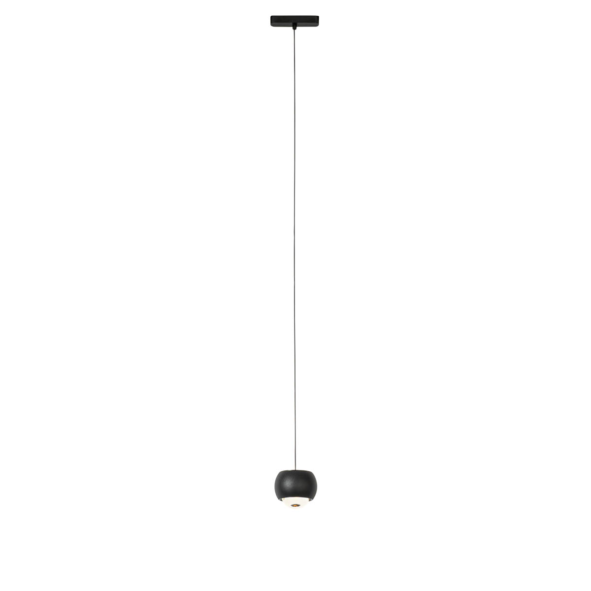 Moderna visilica crna za 1-fazni sustav tračnica uklj. LED - Magnetic Lance