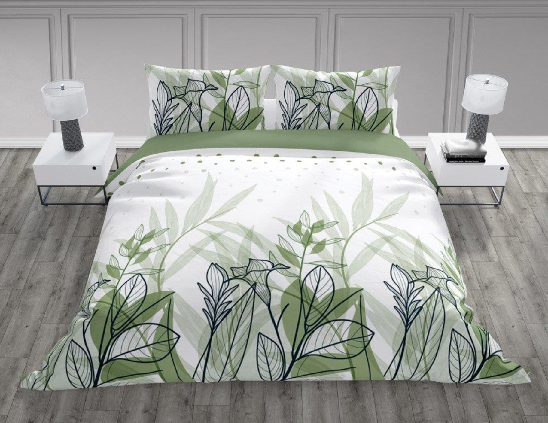 Posteljina "Green Reed"