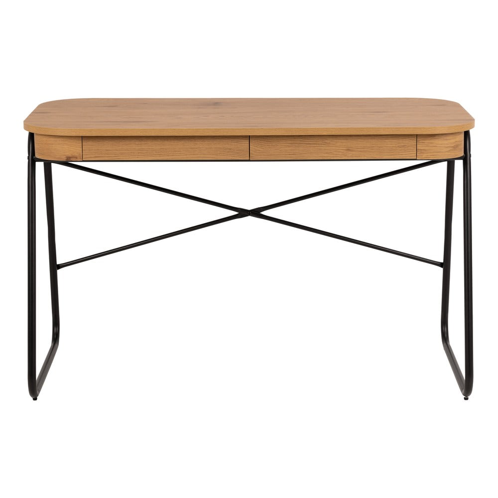Radni stol s pločom stola u dekoru hrasta 60x120 cm Blueton – Actona