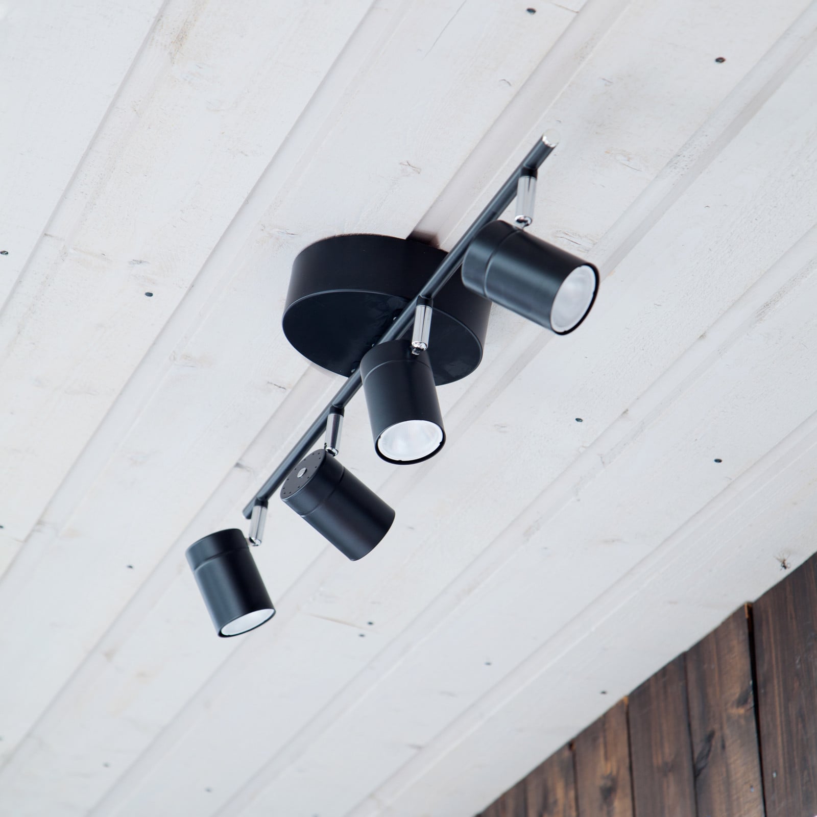 By Rydéns Correct stropni reflektor s 4 žarulje mat crna