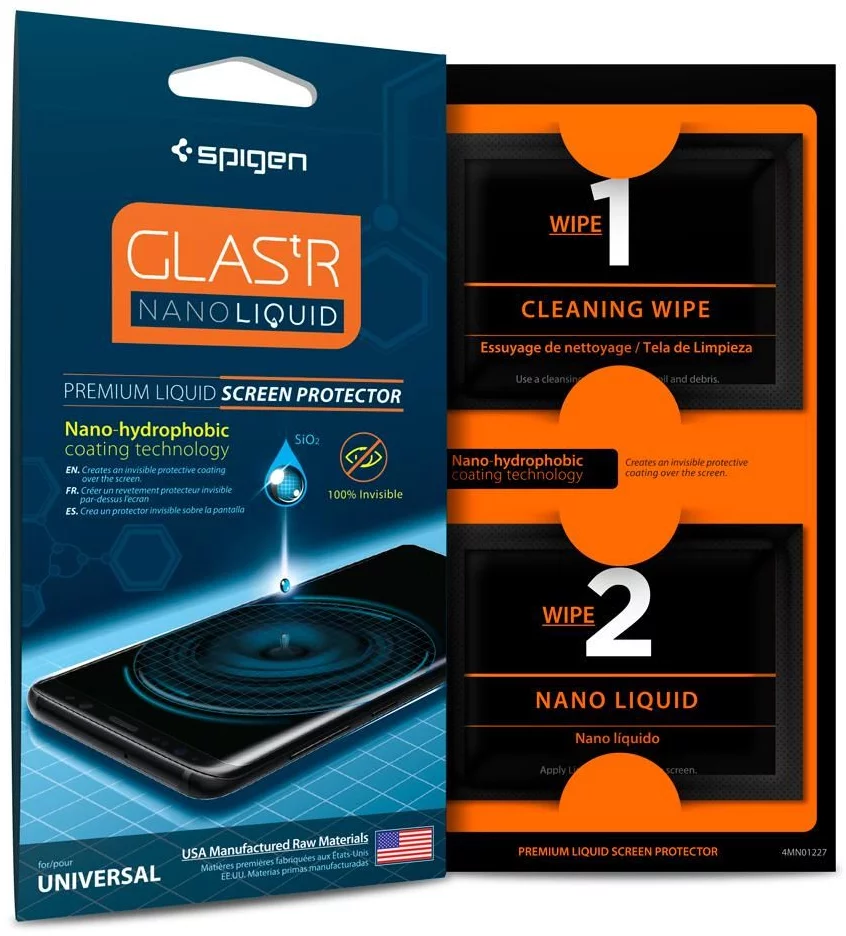 SPIGEN - Screen Protector GLAS.tR Nano Liquid(000GL21813)
