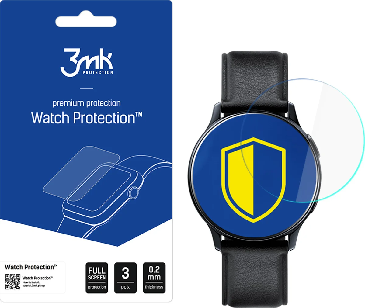 Zaštitna folija 3MK Samsung Watch Active 2 40mm - 3mk Watch Protection ARC