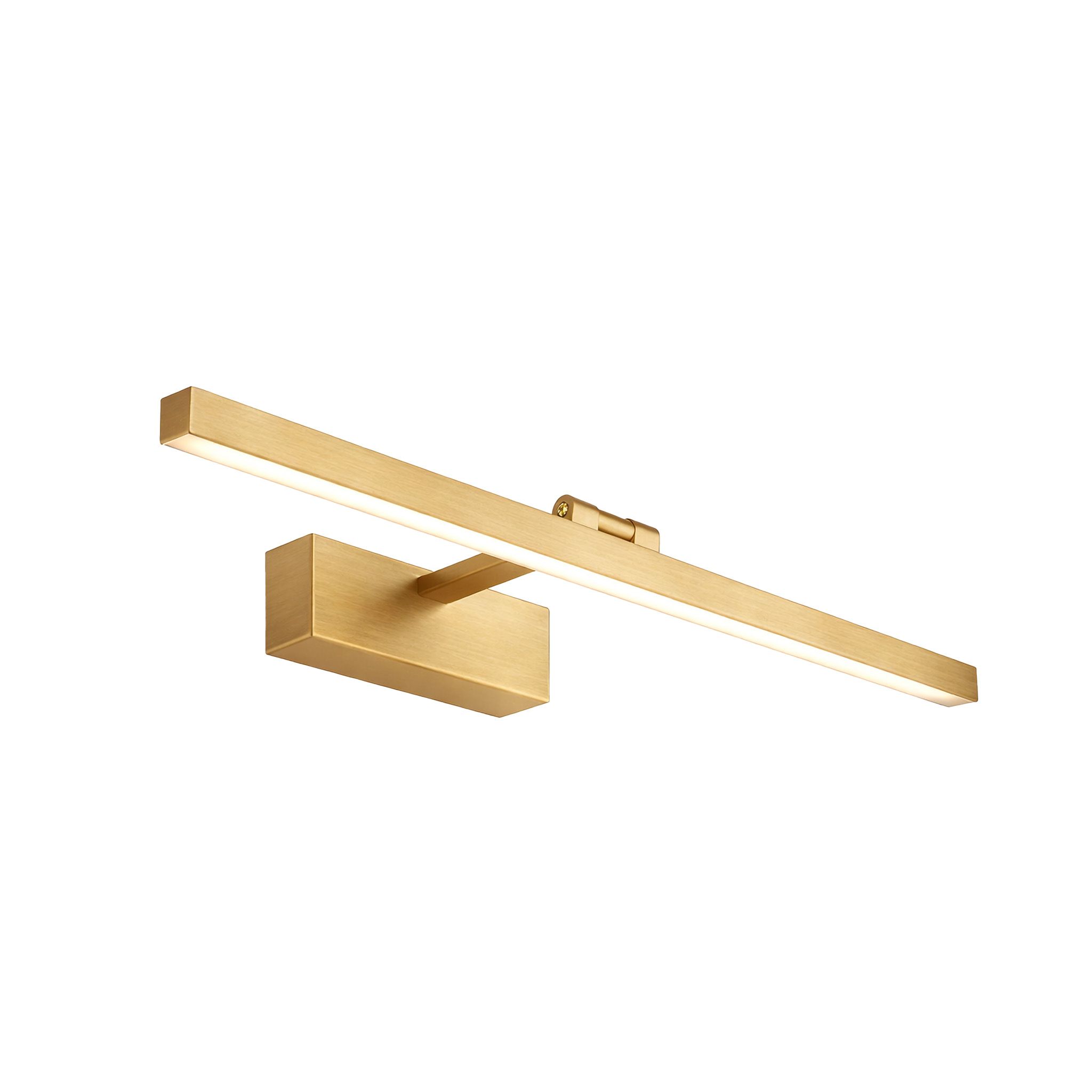 Kupaonska zidna LED lampa APP1864-1W 60 cm BRUSH GOLD
