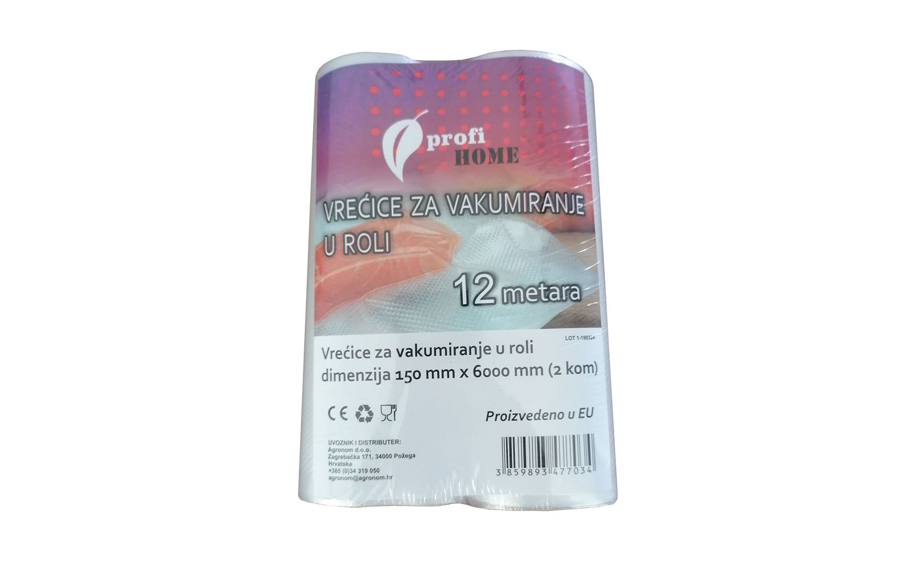 Profi Home 15x600cm rola za vakumiranje