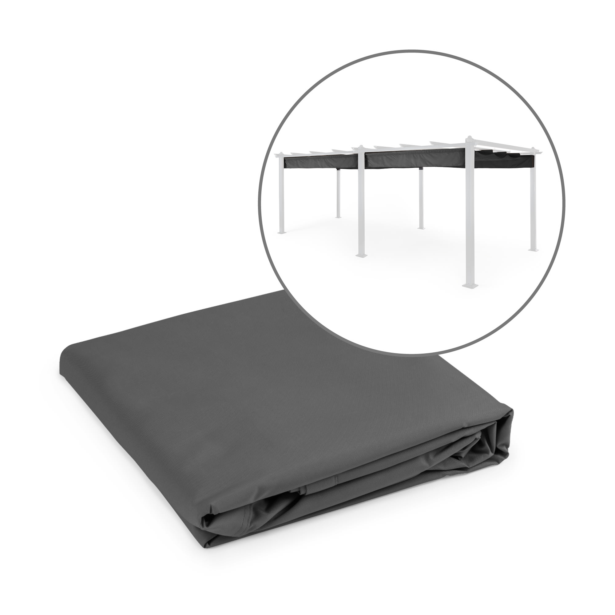 Blumfeldt Pantheon Pergola 3x6 SP Krov sivi