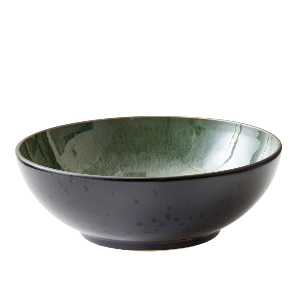 Zelena/crna zdjela od kamenine ø 30 cm Gastro Green/Black – Bitz