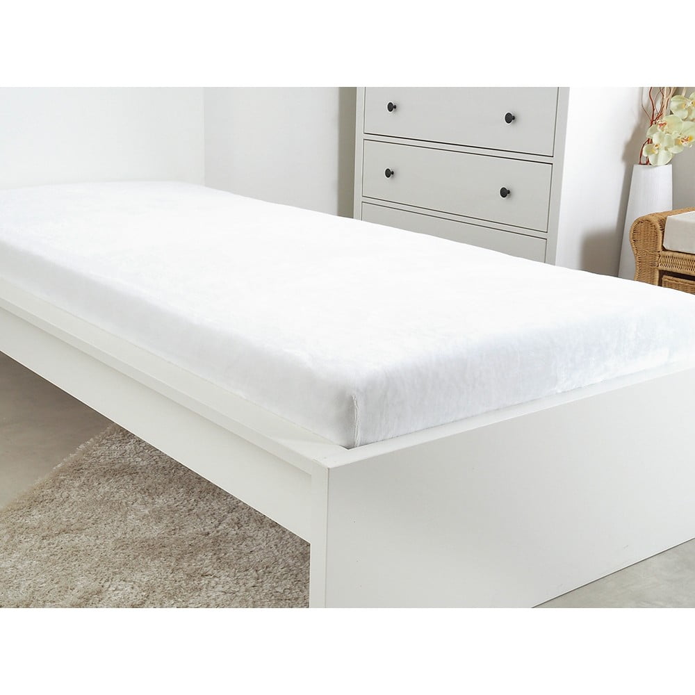 Bijela plahta od mikroflanela 180x200 cm Exclusive – B.E.S.