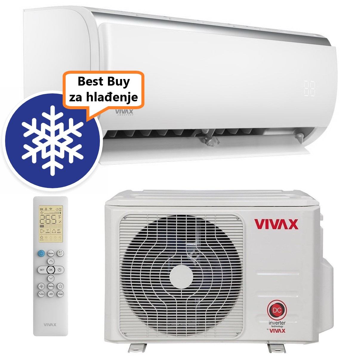 Vivax Klima Uređaj 3,52Kw Acp-12Ch35Aeqi R32