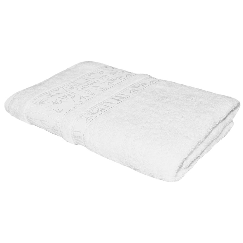 Ručnik bambus bijeli 70x140 cm EMI