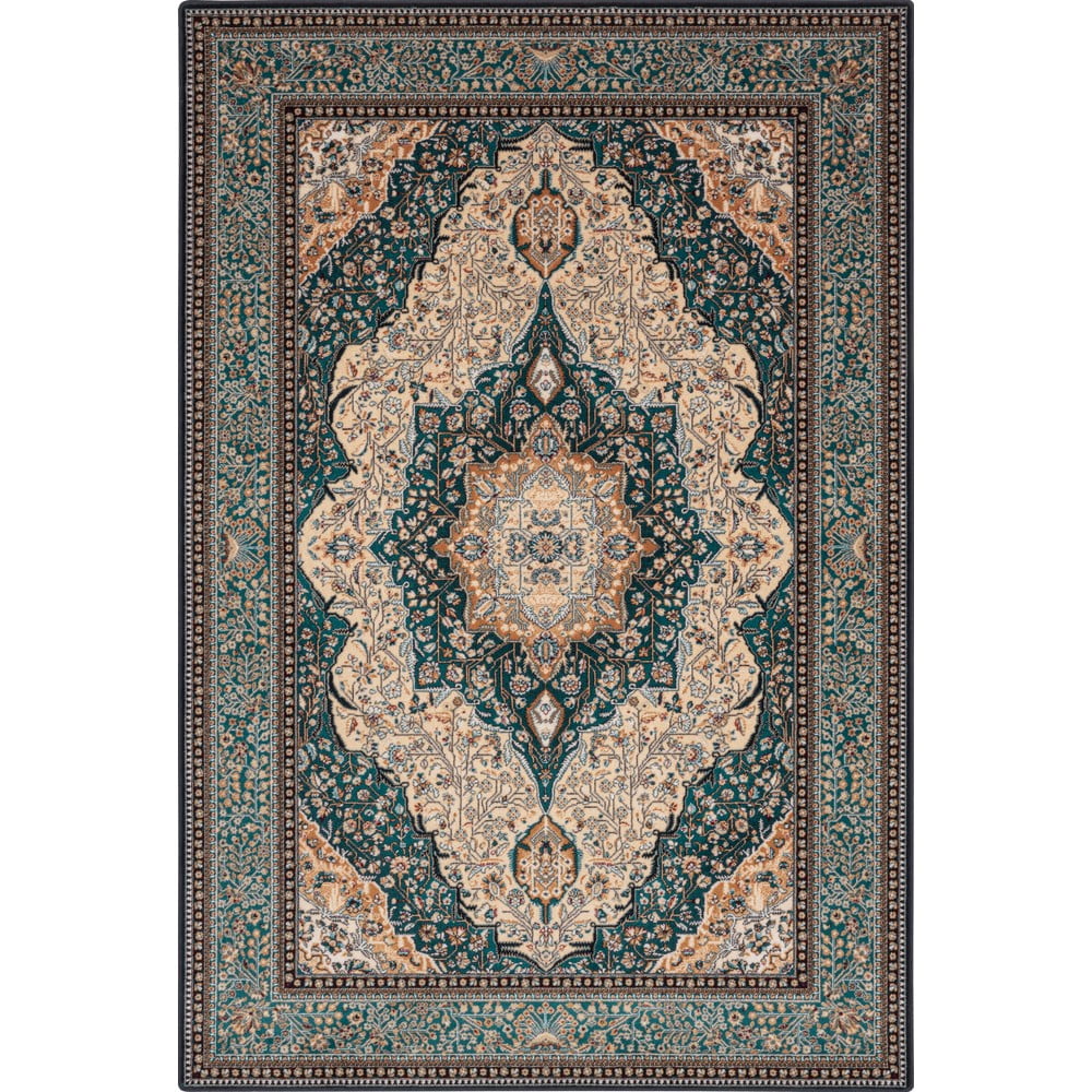 Zeleni vuneni tepih 200x300 cm Charlotte – Agnella
