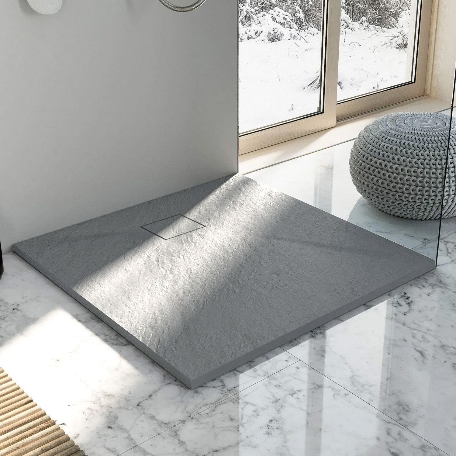 Tuš kada Magnum Grey 90x90