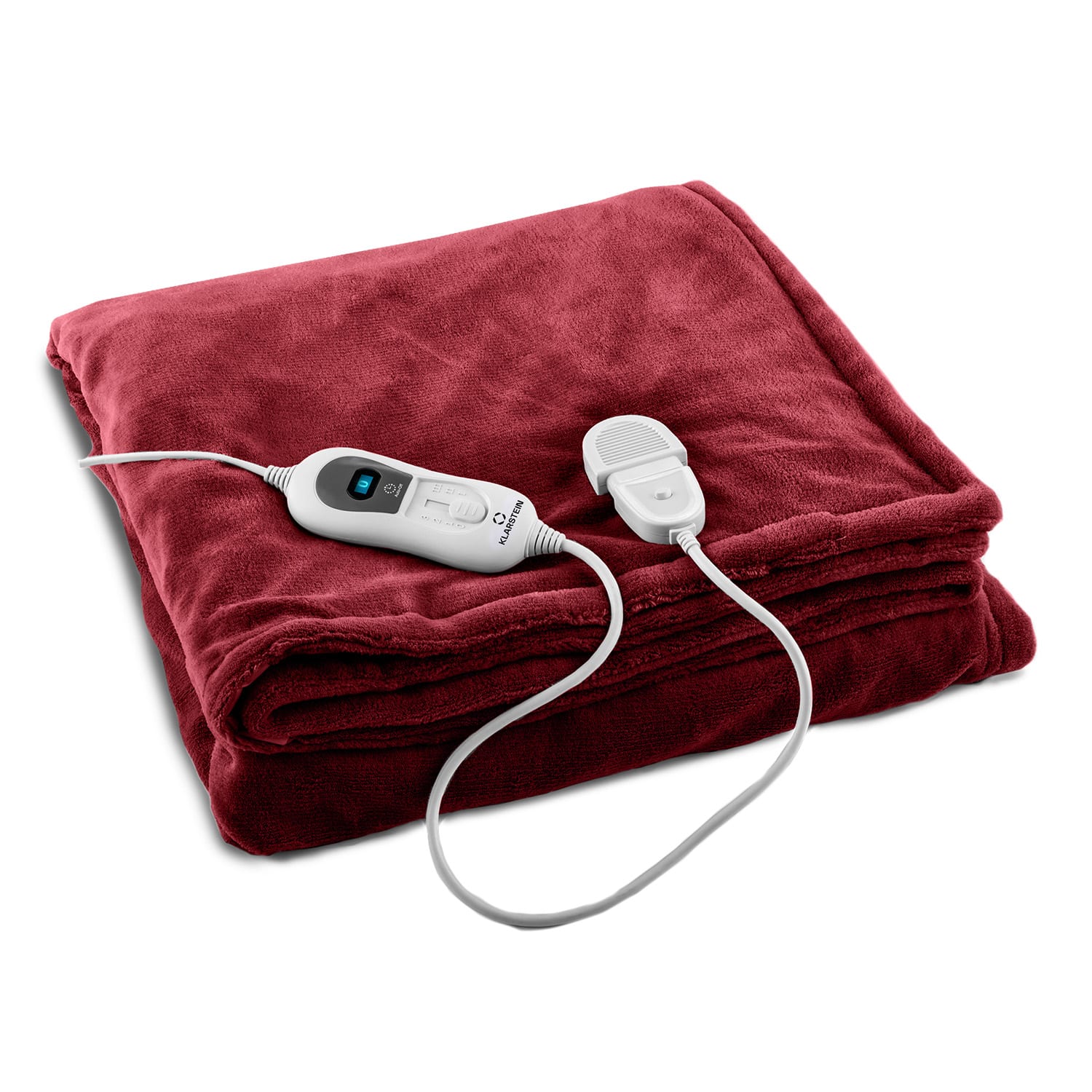 Klarstein Dr. Watson XL, električna deka, 120 W, 3 stupnja grijanja, 180 x 130 cm, upravljačka ploča