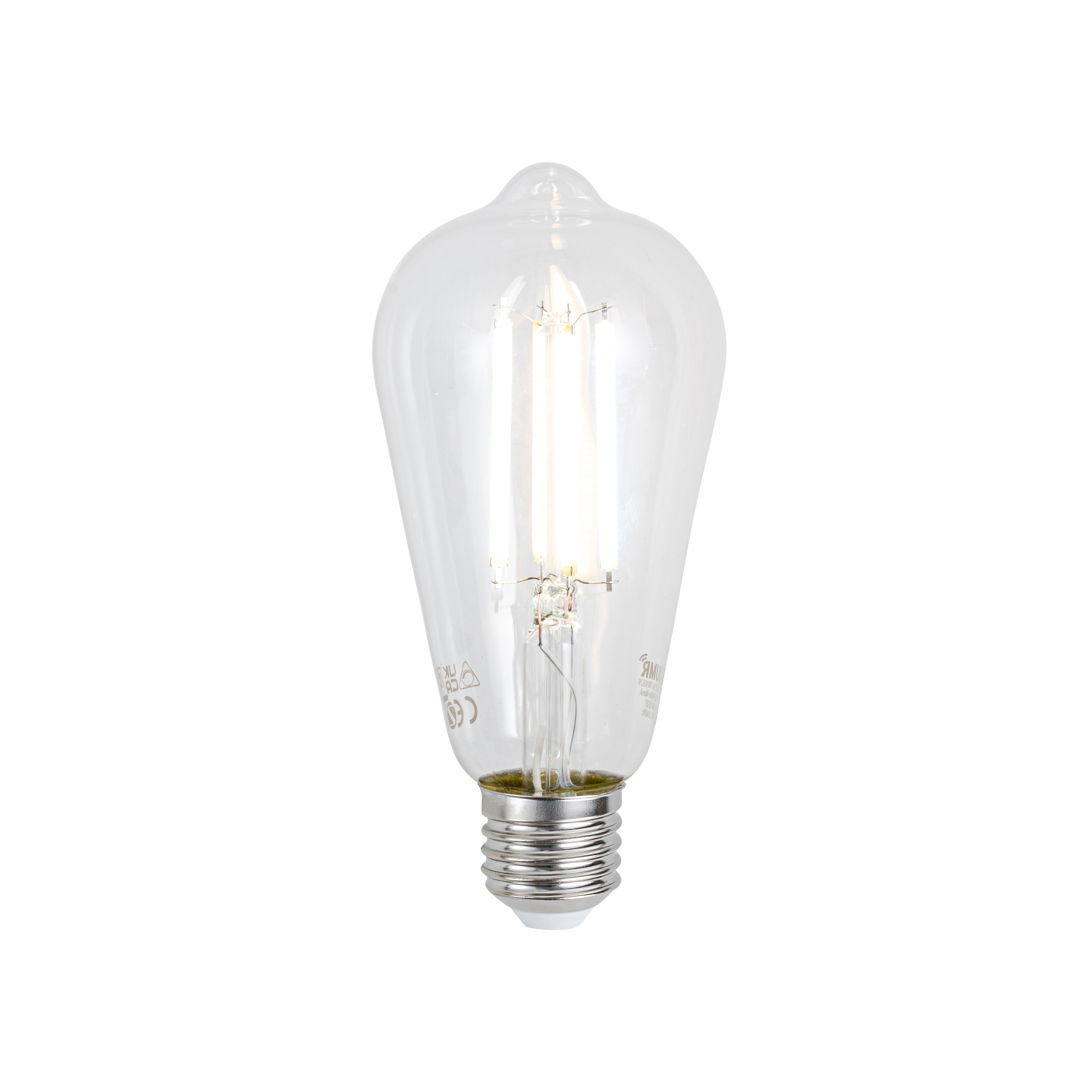 E27 prigušiva LED žarulja ST64 prozirna 7W 806 lm 2700-6500K Zigbee