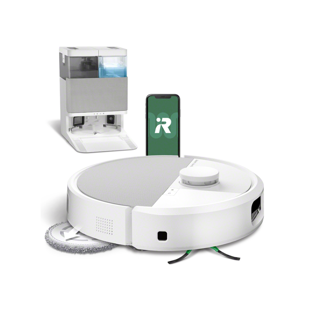 iRobot robotski usisavač Roomba® Plus 505 Combo robot + AutoWash dock White