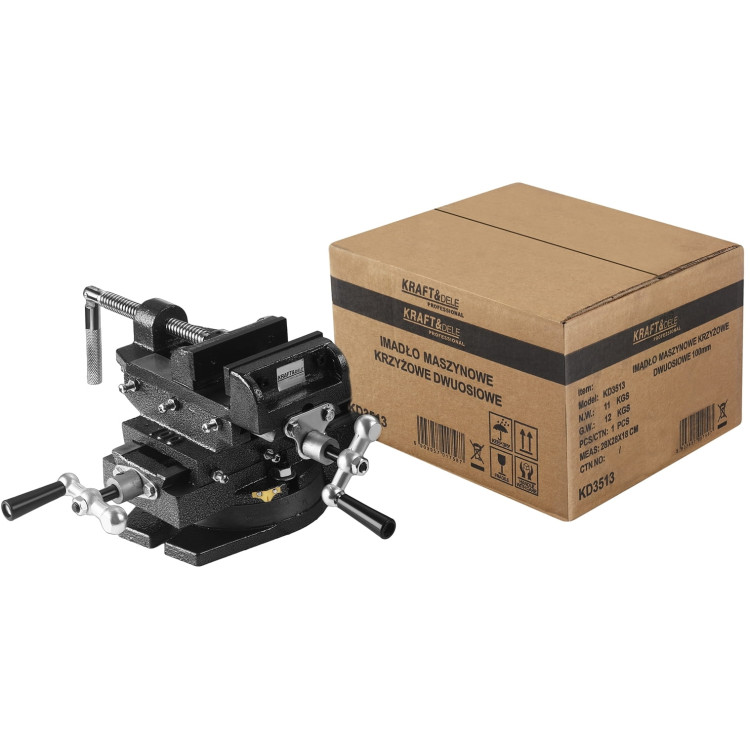 Križni škripac za stroj 100 mm KD3513