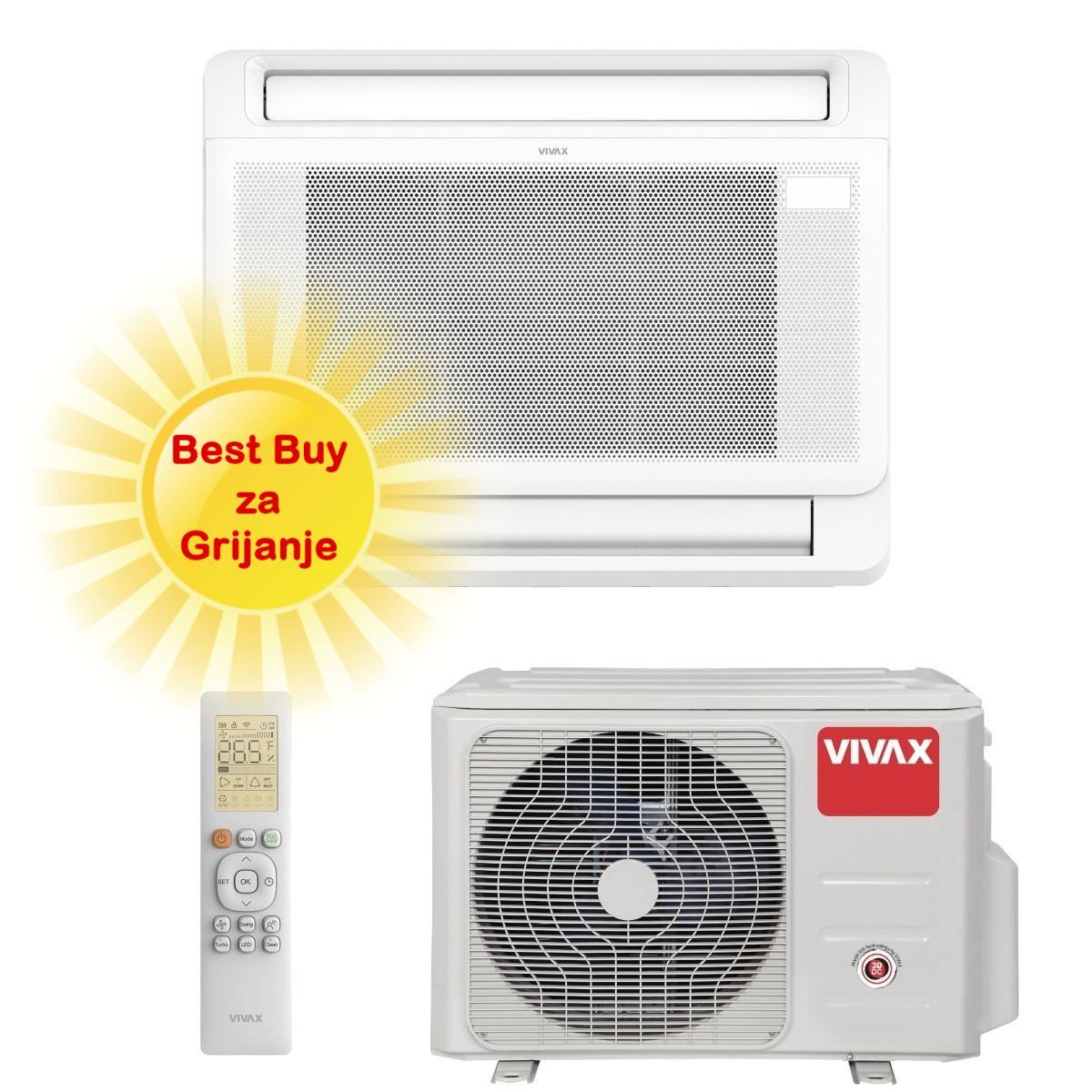 Vivax Klima Uređaj 5Kw Acp-18Ct50Aeri+
