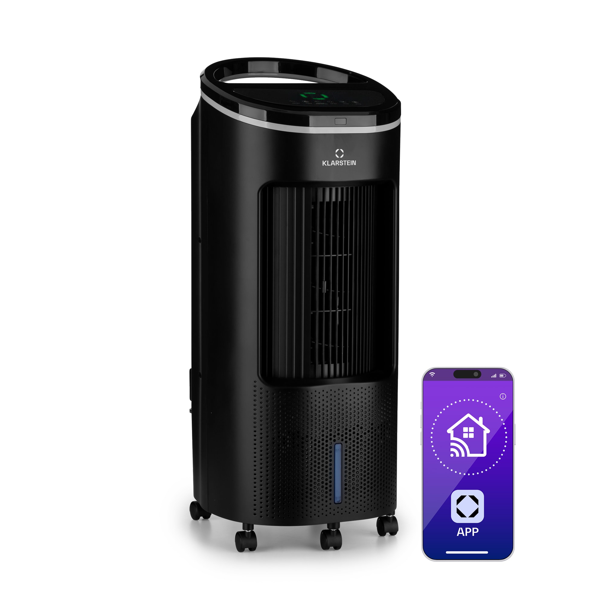 Klarstein IceWind Plus Smart 4-u-1, rashlađivač zraka, ventilator, ovlaživač zraka, pročišćivač zraka, kontrola aplikacija
