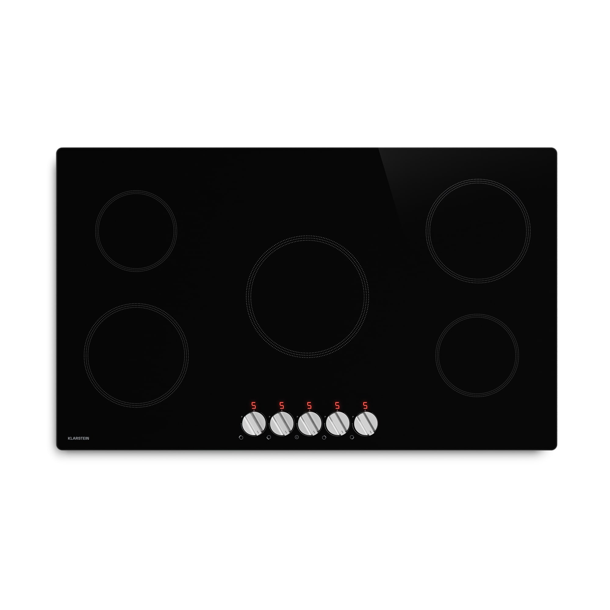 Klarstein Kochheld indukcijska ploča za kuhanje | Elegantna i snažna | 5 zona za kuhanje | 8700 W | 90 cm