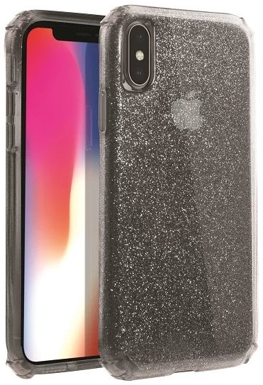 Maska UNIQ Clarion Tinsel iPhone Xs Max vapour smoke (UNIQ-IP6.5HYB-CLRNTSMK)