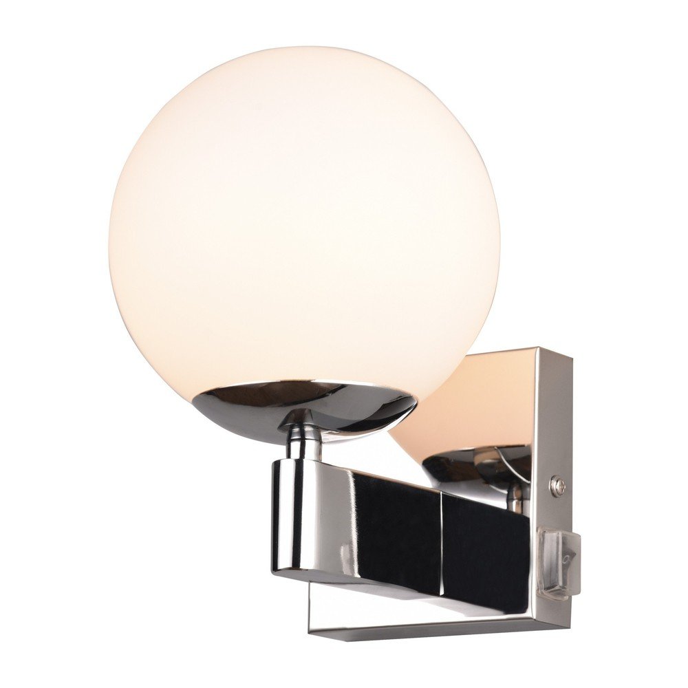 Zidna lampa u srebrnoj boji ø 14 cm Kula – Trio