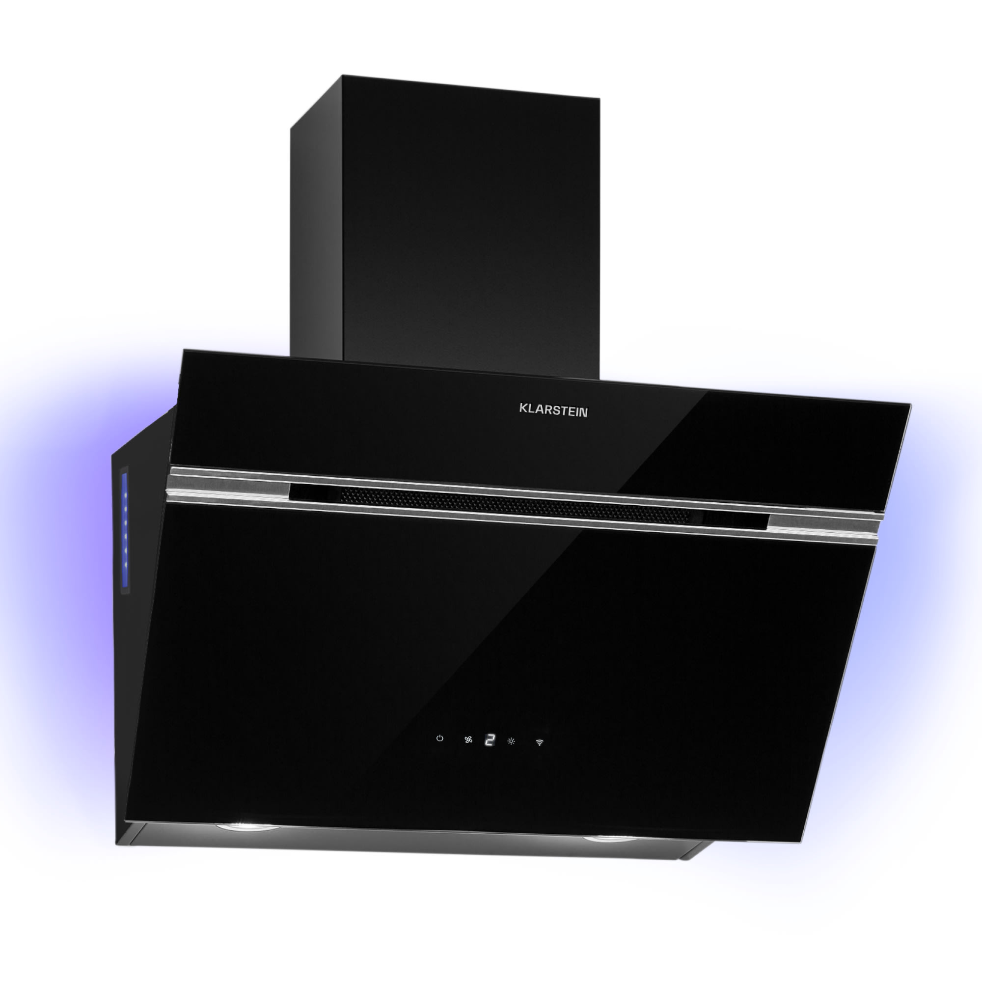 Klarstein Alina 60 Smart, napa, 60 cm, 594 m³ / h, LED pozadinsko osvjetljenje, staklena prednja strana