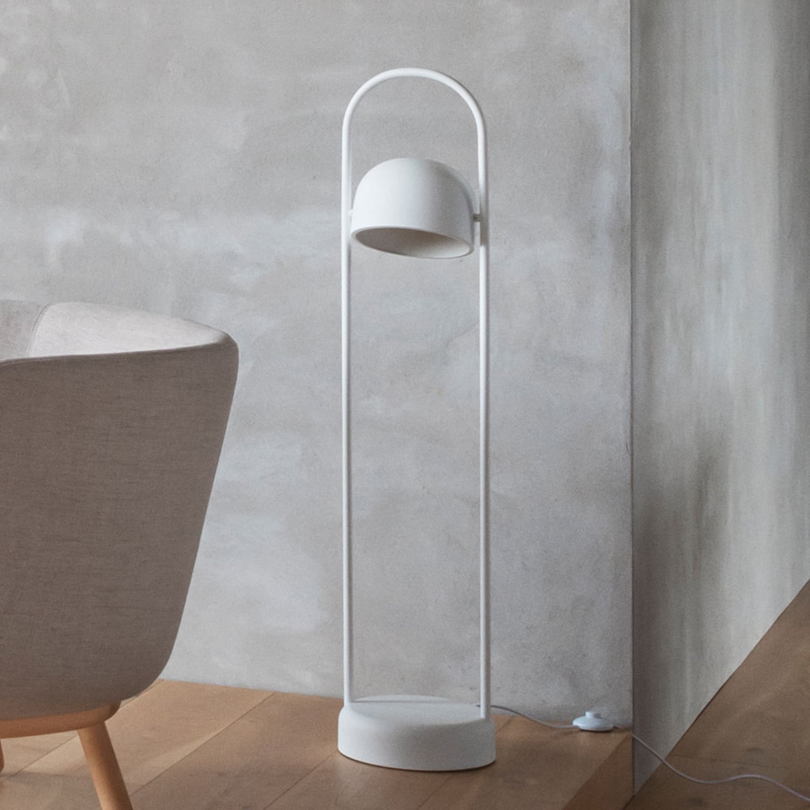 Podna lampa EVA Solo Quay, bijela