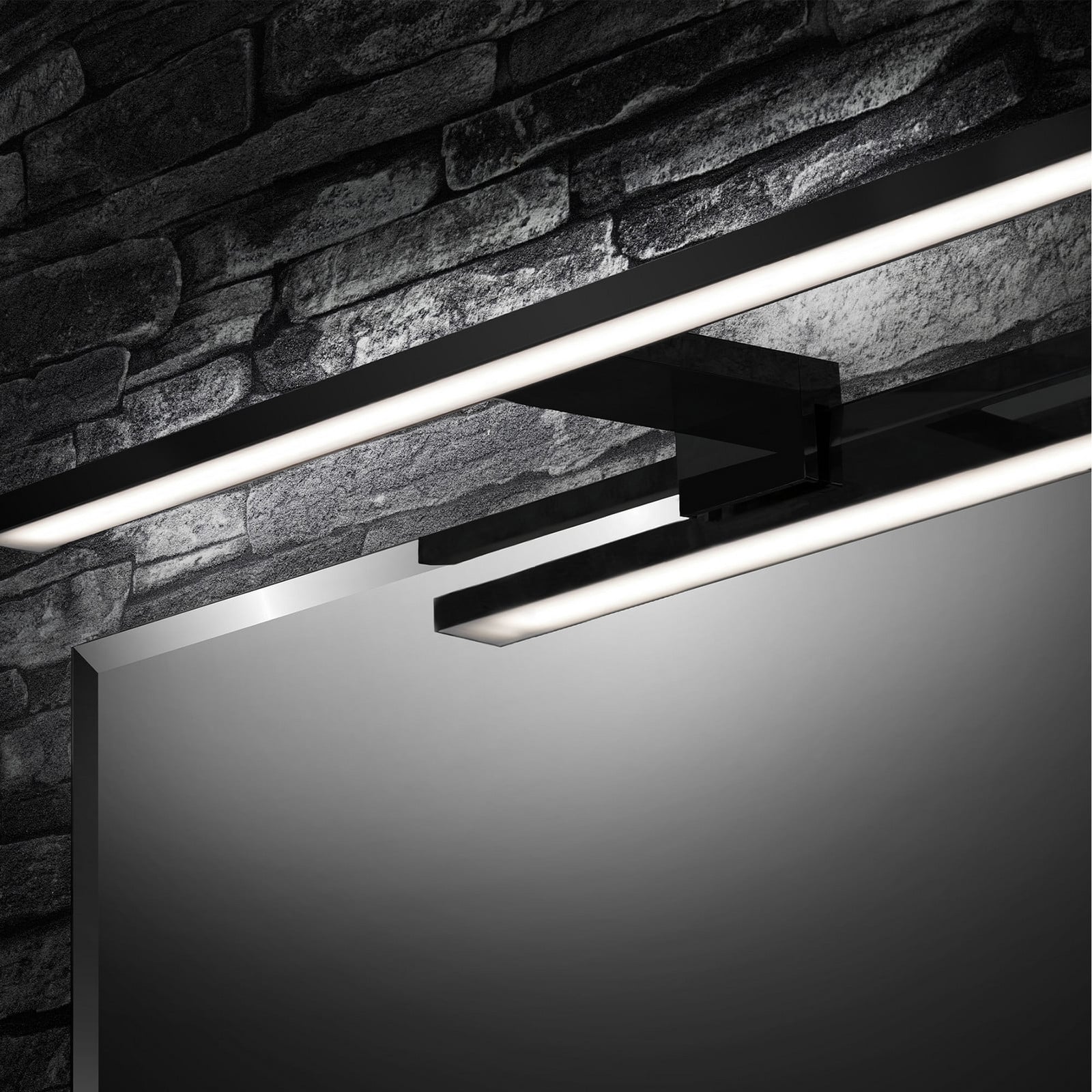 Dun Brilo LED svjetiljka za ogledalo, IP44, širina 60 cm