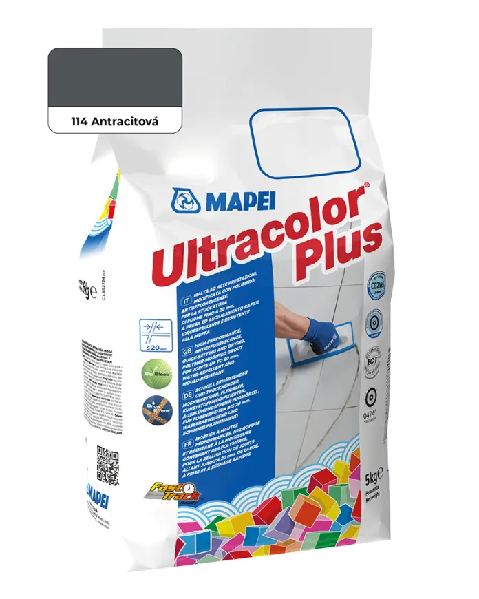Mapei Masa za fugiranje Ultracolor Plus 114 antracit 5 kg
