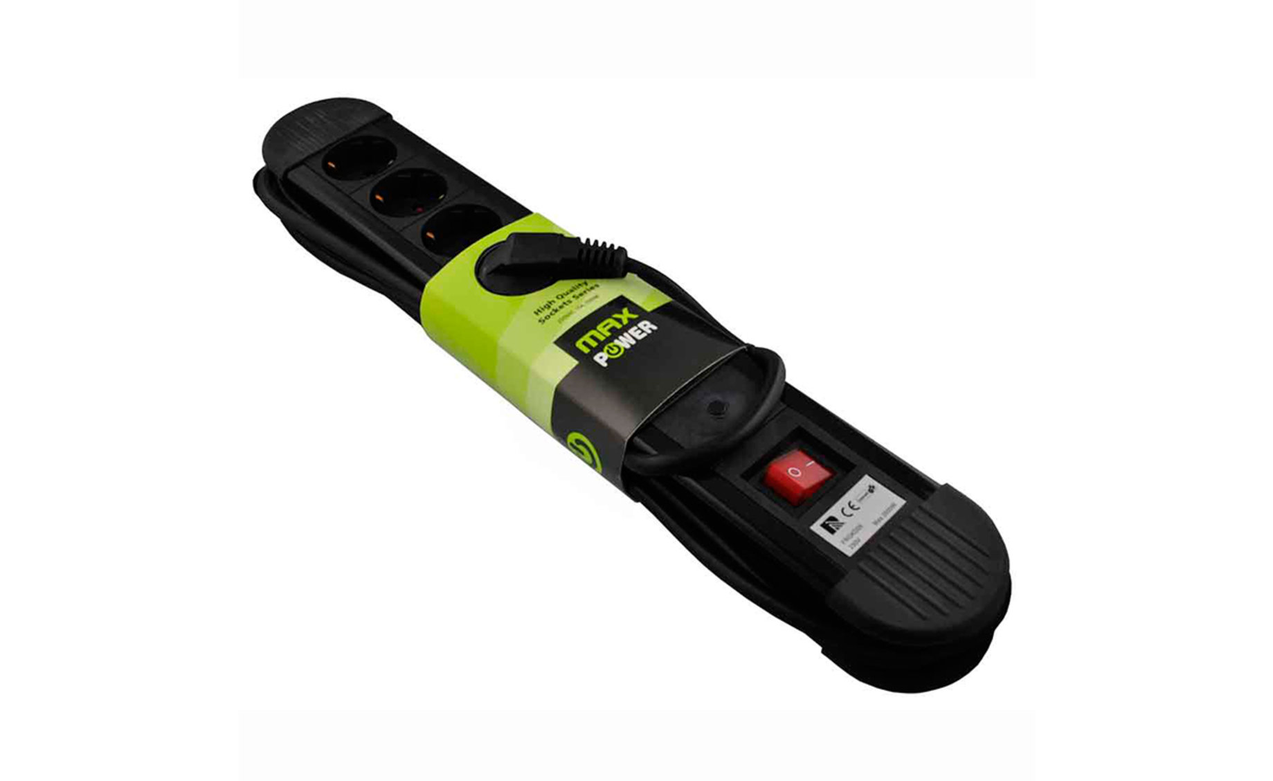 Max Power FRGKD06 produžni kabel,3m,6 utičnica