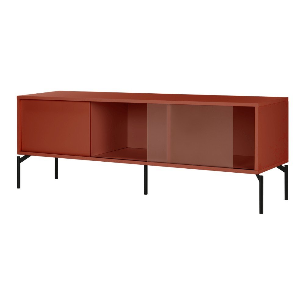 TV komoda boja terakote 160x60x42 cm Met – noo.ma