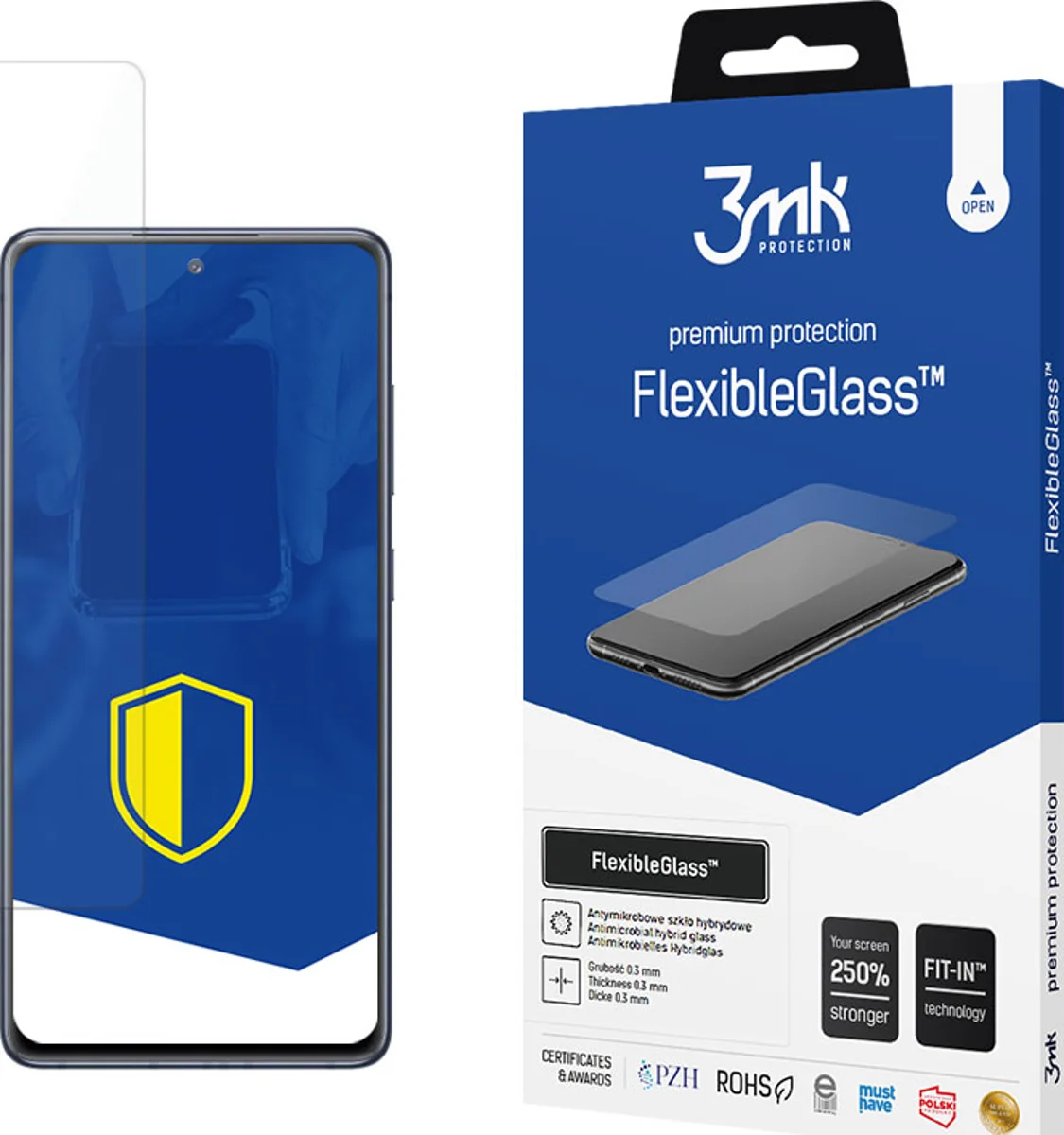 Zaštitno staklo 3MK FlexibleGlass Samsung M515 M51 Hybrid Glass (5903108305761)
