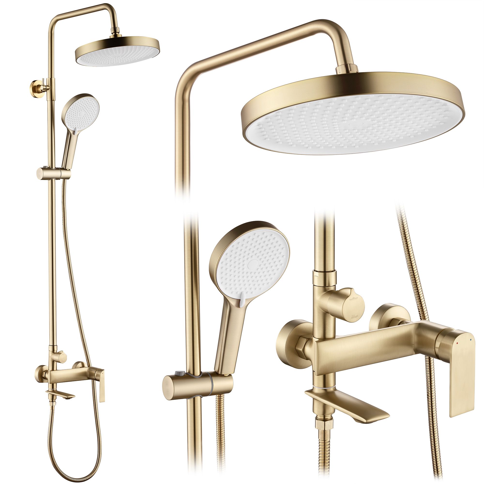 Tuš set REA Veneta Brush Gold