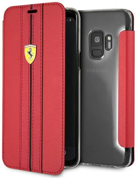 Maska Ferrari Book S9 G960 red Urban (FESURFLBKTS9REB)