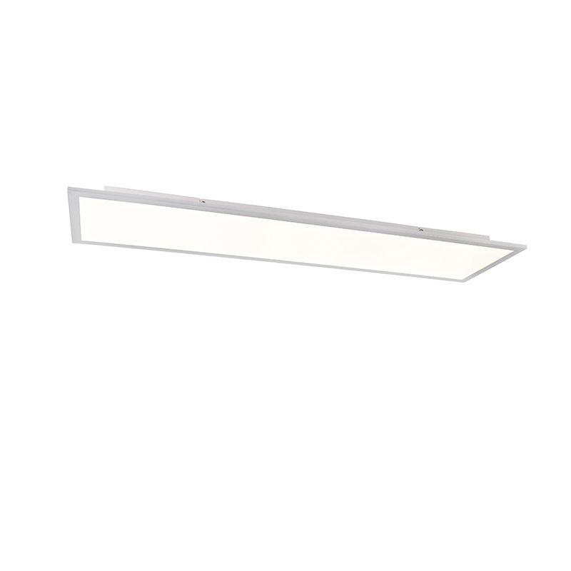 Stropna svjetiljka bijela 120 cm s uključenom LED - Liv