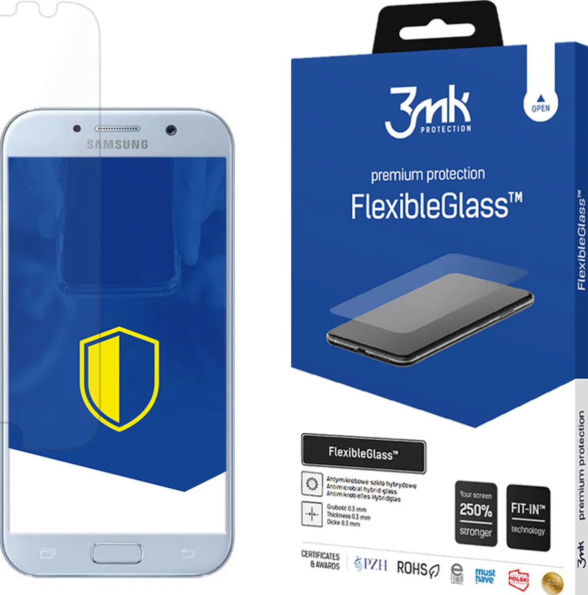 Zaštitno staklo 3MK FlexibleGlass Samsung A5 A520 2017 Hybrid Glass