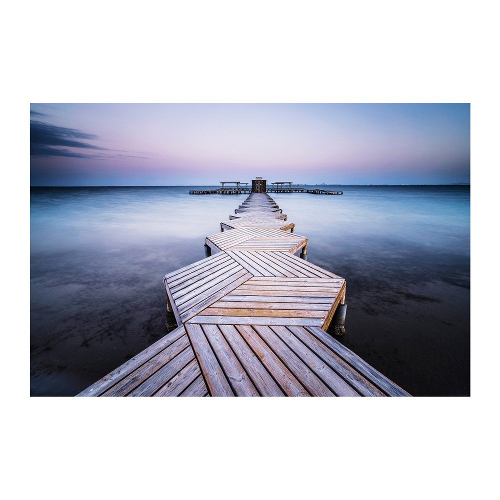 Slika 113x85 cm Twilight Pier – Styler