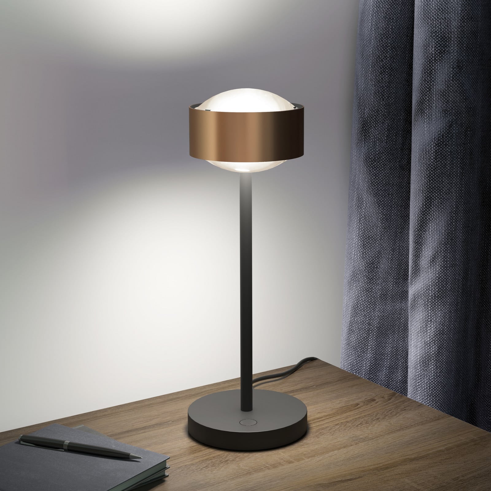 Pak! 120 Eye Table LED leće mat bakreno/crne