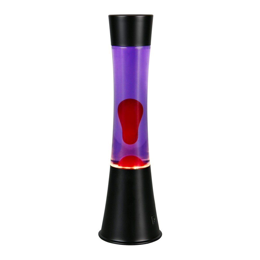 Crna LED lava lampa (visina 39,5 cm) Etna – Reality