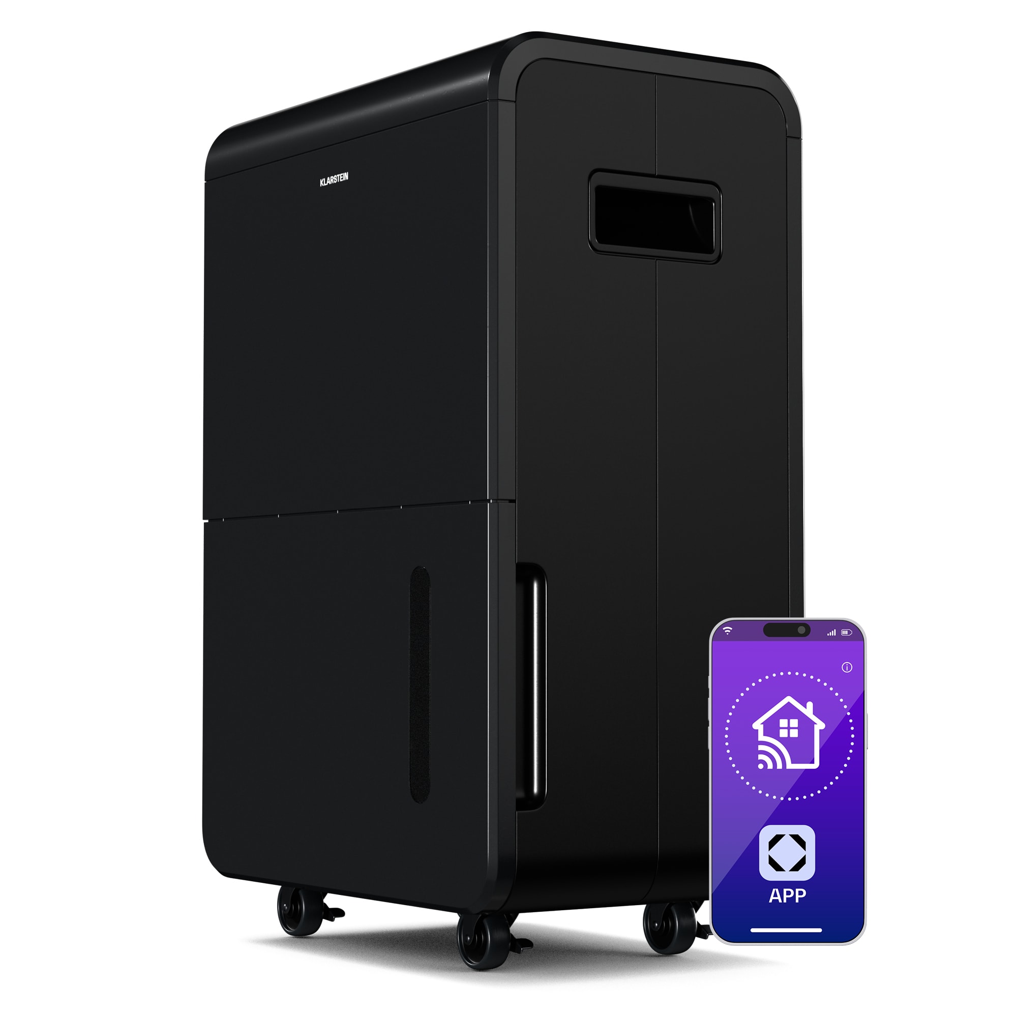 Klarstein DryFy Connect 70 odvlaživač, 70 L / dan, do 90 m2, WiFi, kontrola pomoću aplikacije, 8 L spremnik za vodu