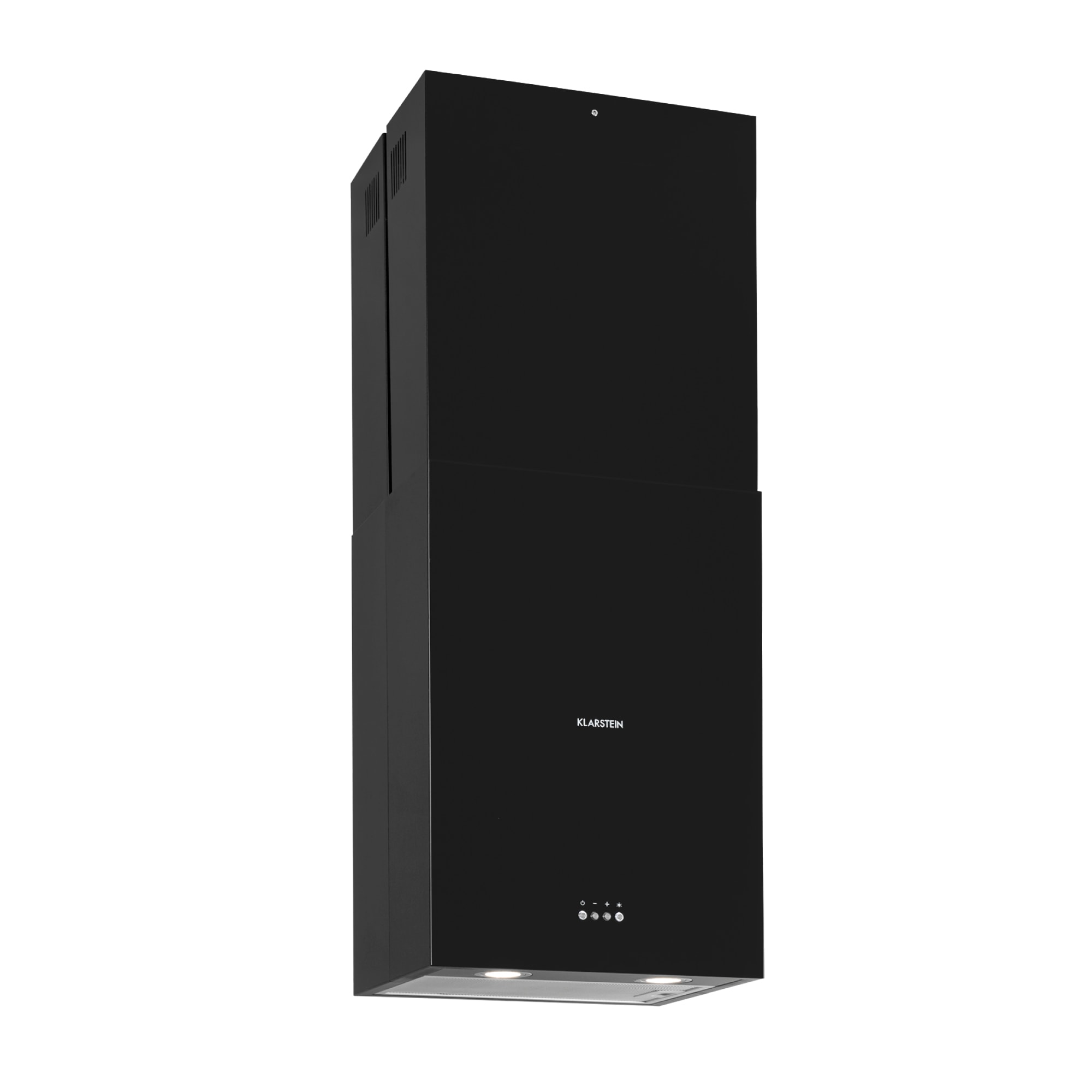 Klarstein Struktura, napa, ekstrakcija / recirkulacija, maks. 641 m³ / h, EEC A, LED, crna