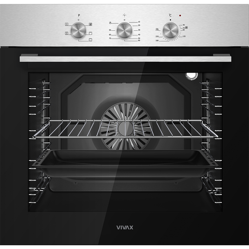 Vivax ugradbena pećnica BO-806BFTM X
