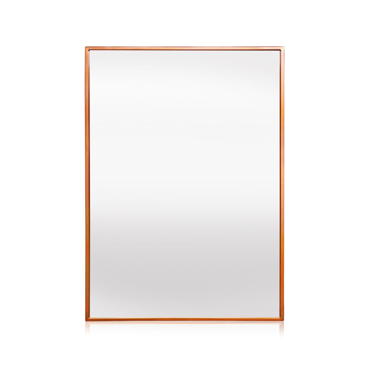 Casa Chic Croxley zidno ogledalo s metalnim okvirom, pravokutno, 70 x 50 cm