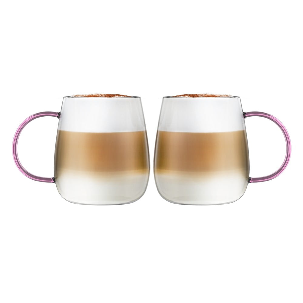 Šalice u setu 2 kom za cappuccino 400 ml Bolla – Vialli Design
