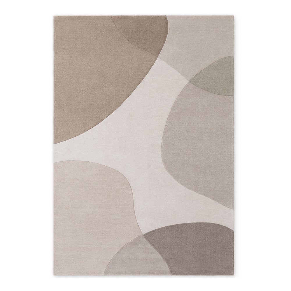 Bež ručno rađen vunen tepih 120x170 cm Hackney Clarissa – Ted Baker