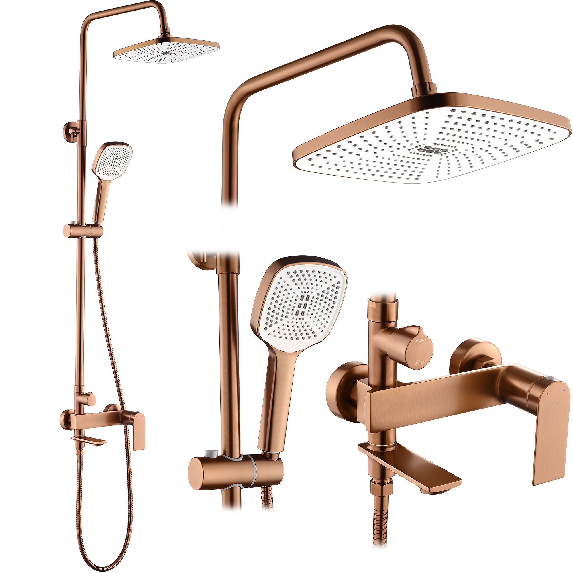 Tuš set REA STORM COPPER BRUSH